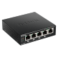 Switch D-Link  DES-1005P, 5x 10/100 Mbps, 4x PoE